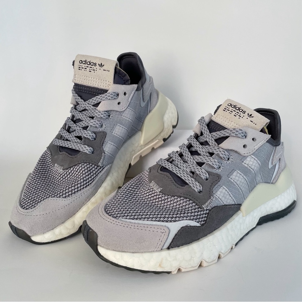 adidas Nite Jogger 'Triple Grey' sneakers